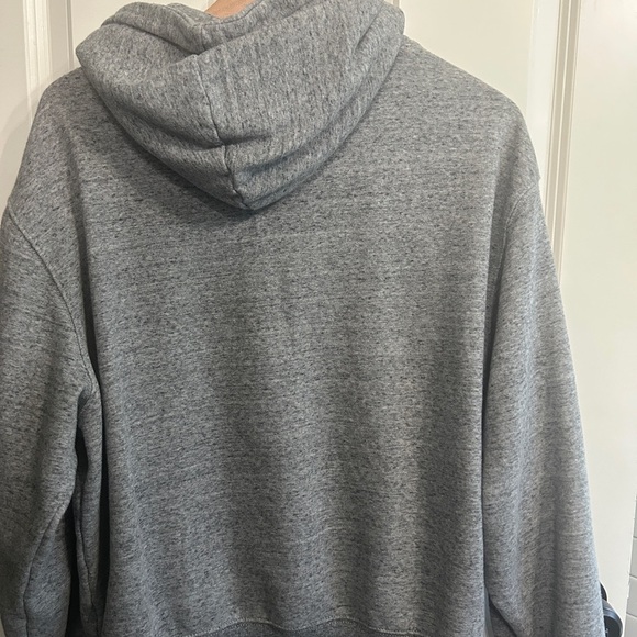 Like new Old Navy Heather Gray Hoodie size M. Men’s/unisex. Comfy. - Picture 5 of 6